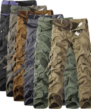 Pantalons cargo pour hommes